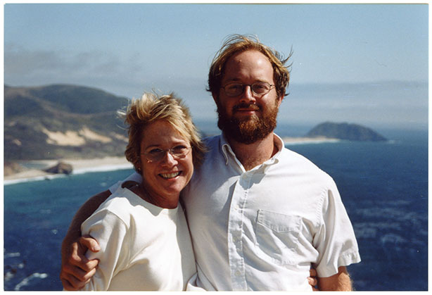 Susan Gillingham (Mom) and Alan Duke, Near Big Sur, California, Summer 2002 